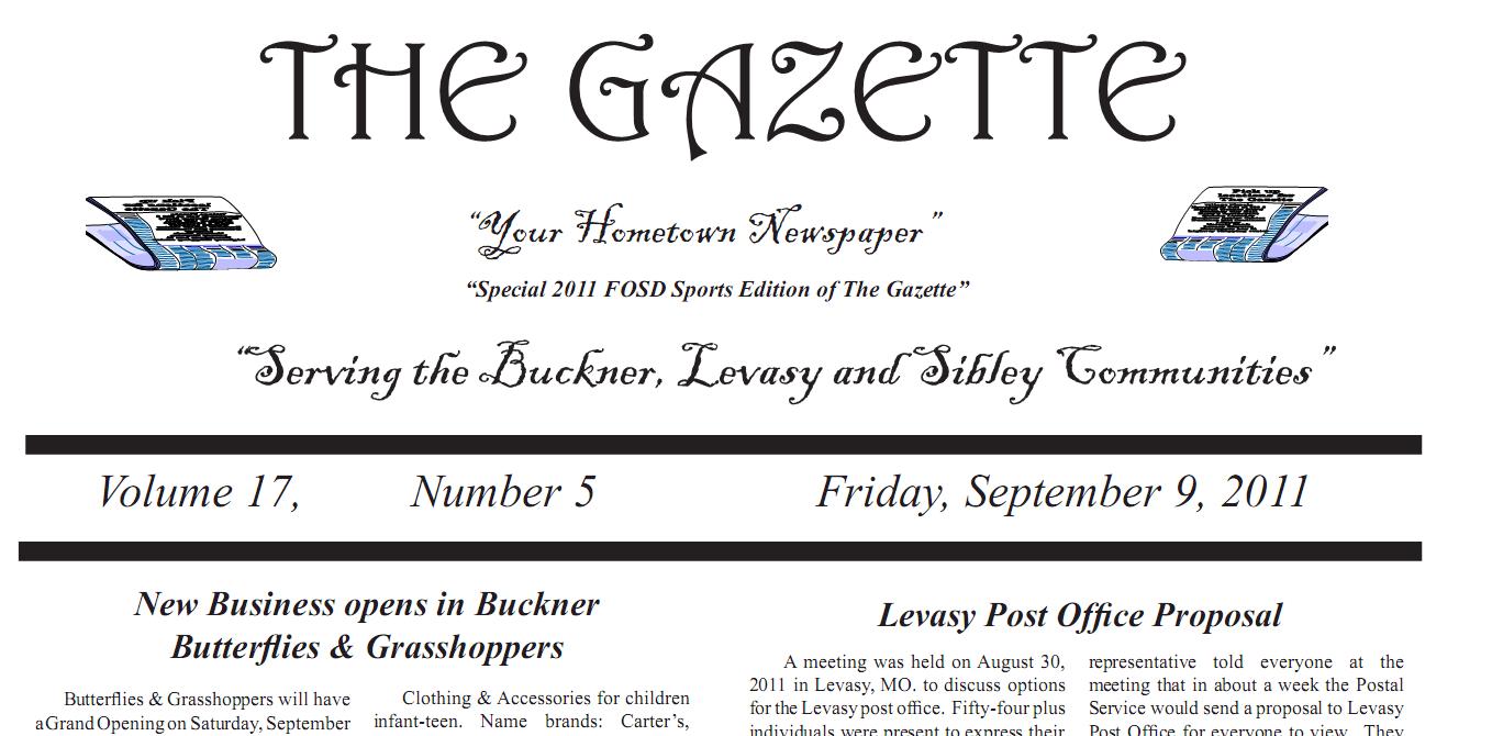 September 9, 2011 – Newspaper Online